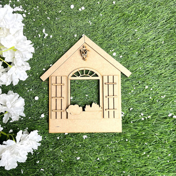 3D Hut Wall Decor Panel Layered